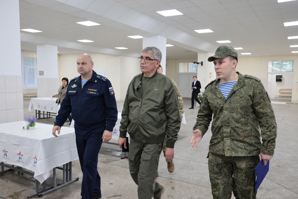 Визит в отряд БАРС-Тула