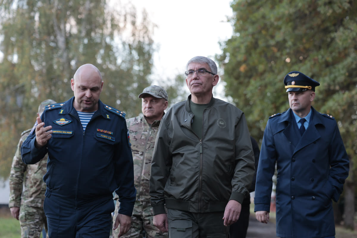 Визит в отряд БАРС-Тула