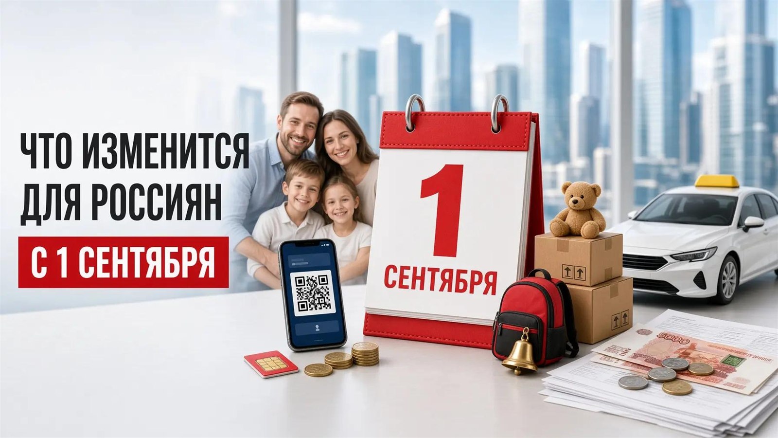 Что изменится для россиян с 1 сентября 2026 года