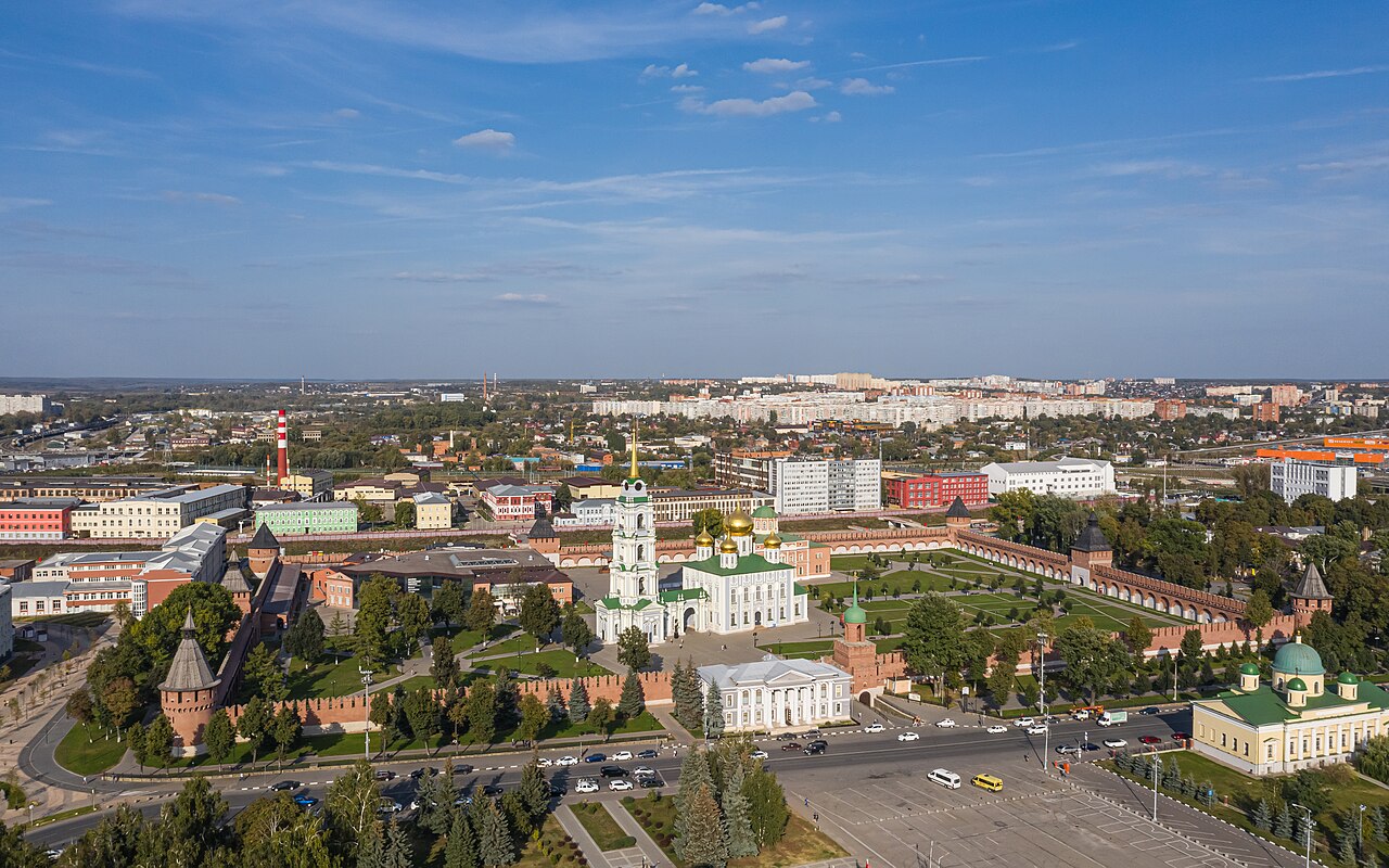 Тульский кремль с высоты