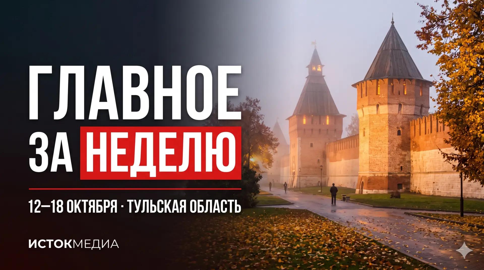 Главное за неделю в Тульской области, 12–18 октября 2026