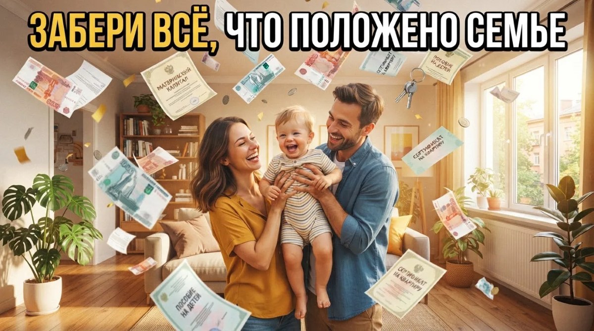 Меры поддержки семей