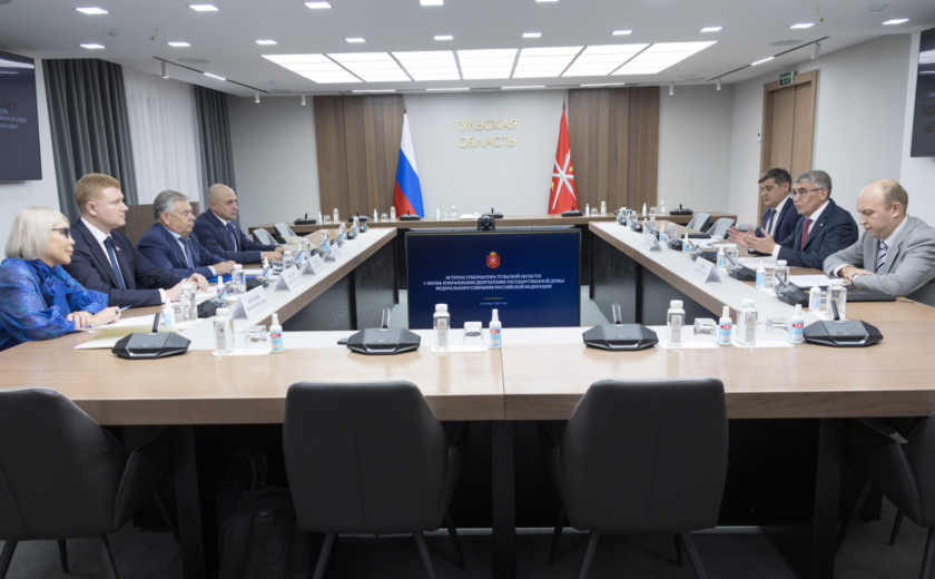 Встреча губернатора Тульской области с депутатами Госдумы