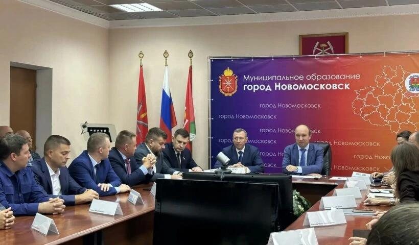 Владимир Токарев, и.о. главы администрации Новомосковска