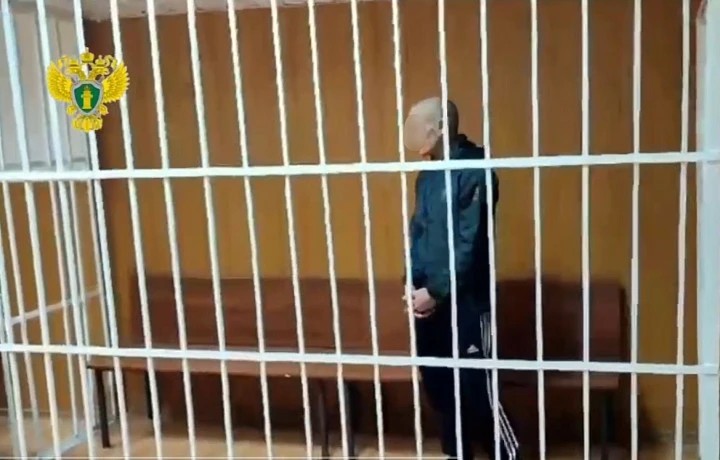Осуждённый гражданин Украины в зале суда