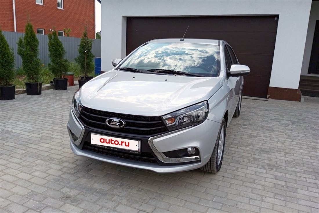 Lada Vesta 2019 года, выставленная на продажу в Туле