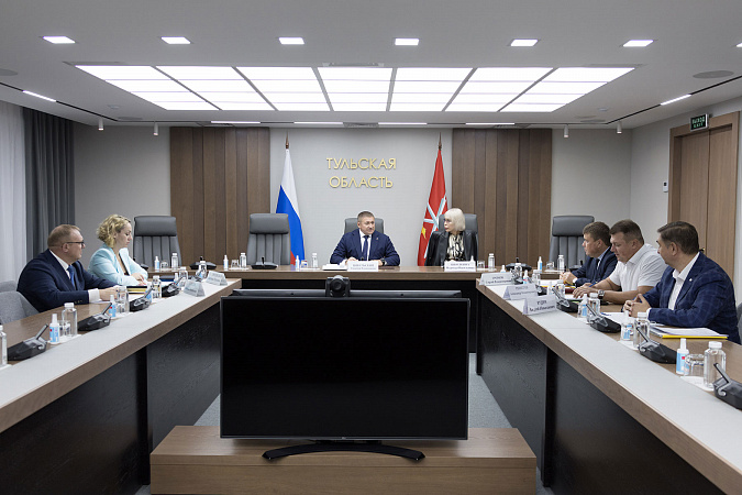 Совещание по строительству третьего пускового комплекса Восточного обхода Тулы