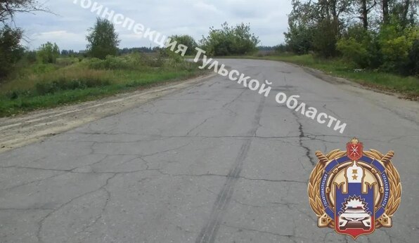 Место ДТП в Ясногорске